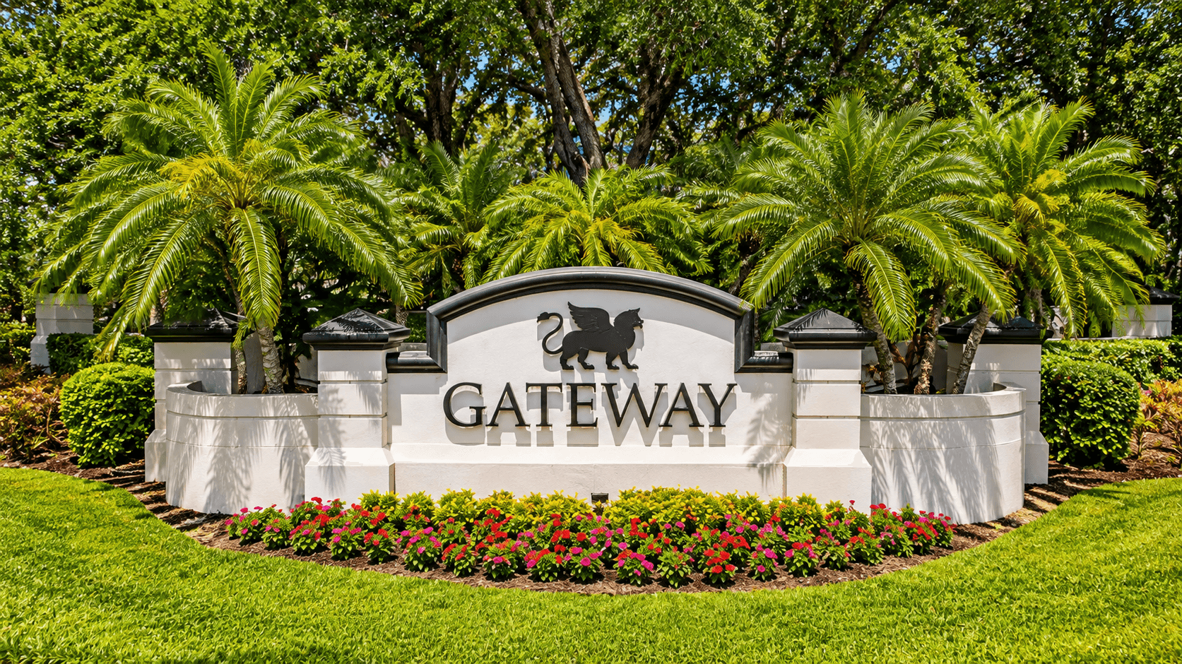 The entrance to Gateway in Fort Myers